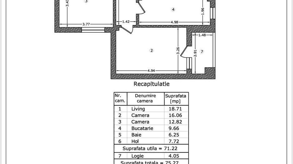 Apartament 3 camere Aviației, bloc nou, finisaje premium. - Poză 13