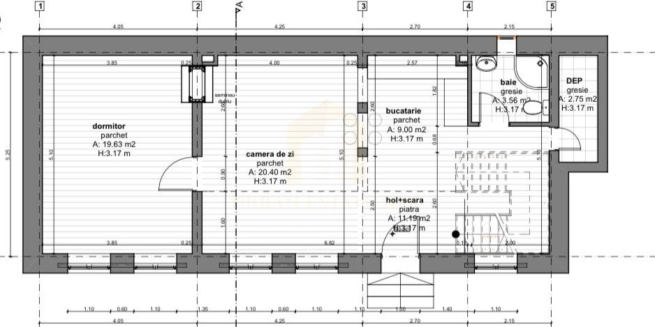 Inchiriere casa 130 mp utili, birou, zona Centrala - Poză 10