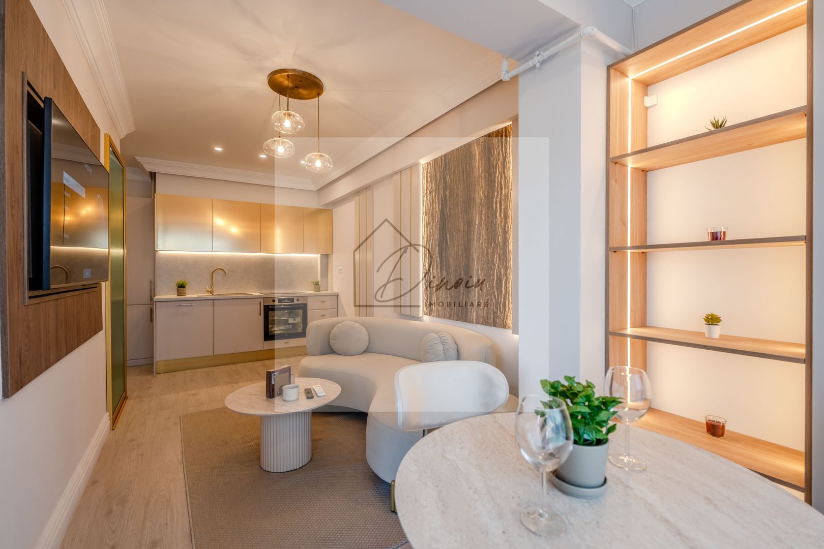 Studio dublu Ivory Residence Pipera I lux mobilat I balcon I COM0% - Poză 71