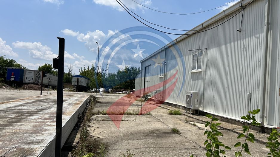 Hală industrială 600 mp de închiriat – acces TIR pe două laturi, parcare mare - Poză 3