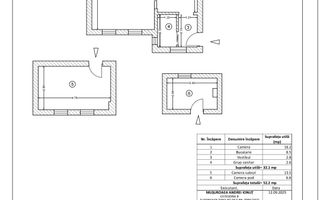 Studio modern, 32 mp,+ 20 mp anexe, zona Parcul Carol-Parlament - Poză 19