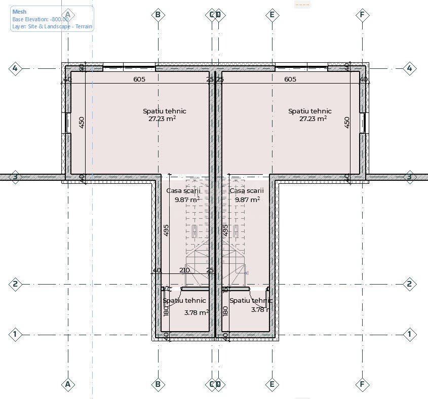 Duplex semifinisat cu 4 camere în Sânnicoara - Poză 11
