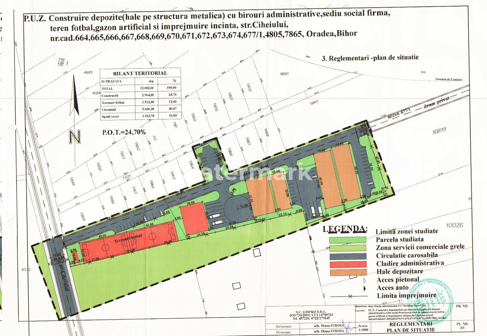 Teren intravilan în zona Baneasa - Schiță 16