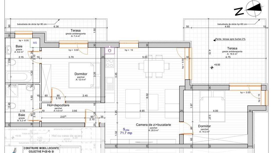Giroc-Eso | Apartamente decomandate | Gradina proprie | Loc de parcare inclus - Poză 24