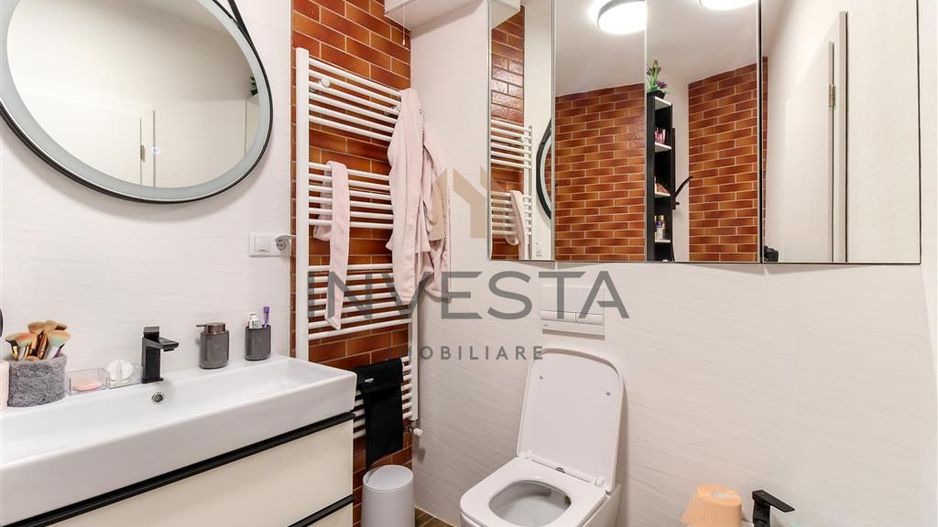 Apartament 3 camere 68 mp utili cu terasa, bloc nou, zona Borhanci - Poză 14