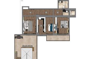 Apartament 3 camere-Ultracentral -bloc nou - Poză 7