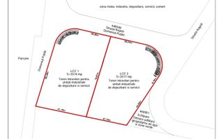 Teren industrial cu acces la centura - Poză 3