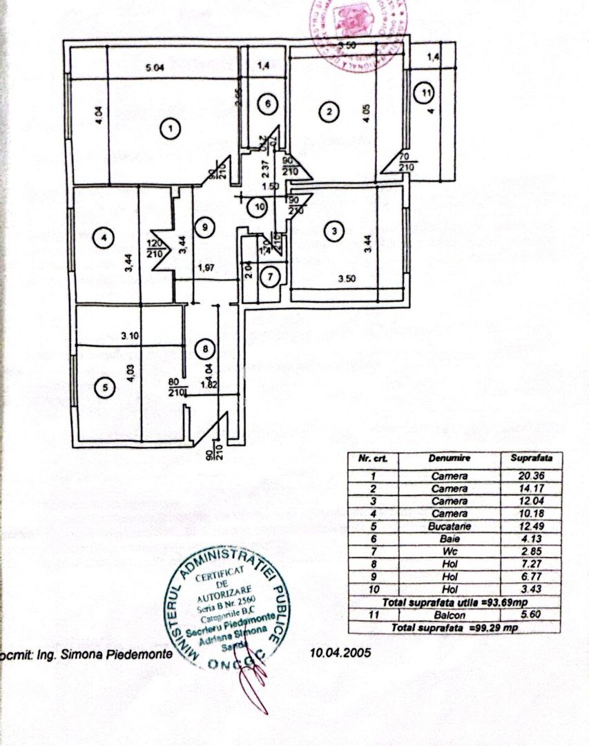13 Septembrie | 4 camere | dec | 100mp | Parter | 199.000 Euro - Poză 24