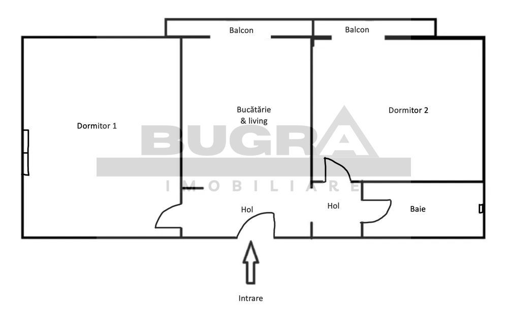 Apartament 2 camere decomandate, AC, renovat, boxa ,zona G. Dima - Poză 2