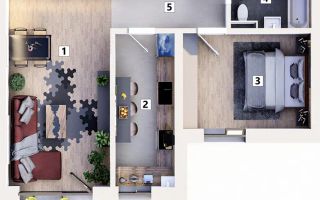 Apartament 2 camere cu loc de parcare inclus - Poză 15