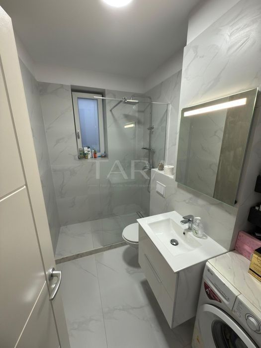 Apartament 2 camere, complet mobilat, echipat, parcare subterana. - Poză 6