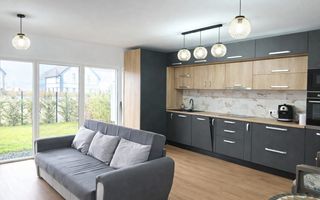 Casă nouă tip duplex, pe un singur nivel, mobilată și utilată, Talmaciu - Poză 3