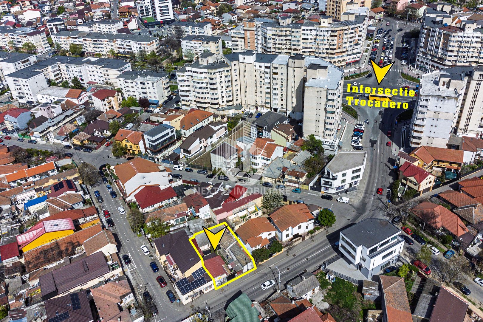 Casă 5 camere Trocadero  + spațiu comercial stradal, teren 257mp - Poză 1