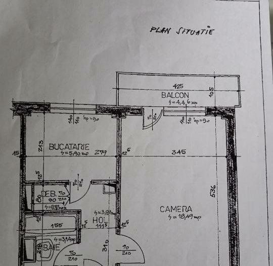 Garsoniera de vanzare Turda - Piata Victoriei G1 - Poză 12
