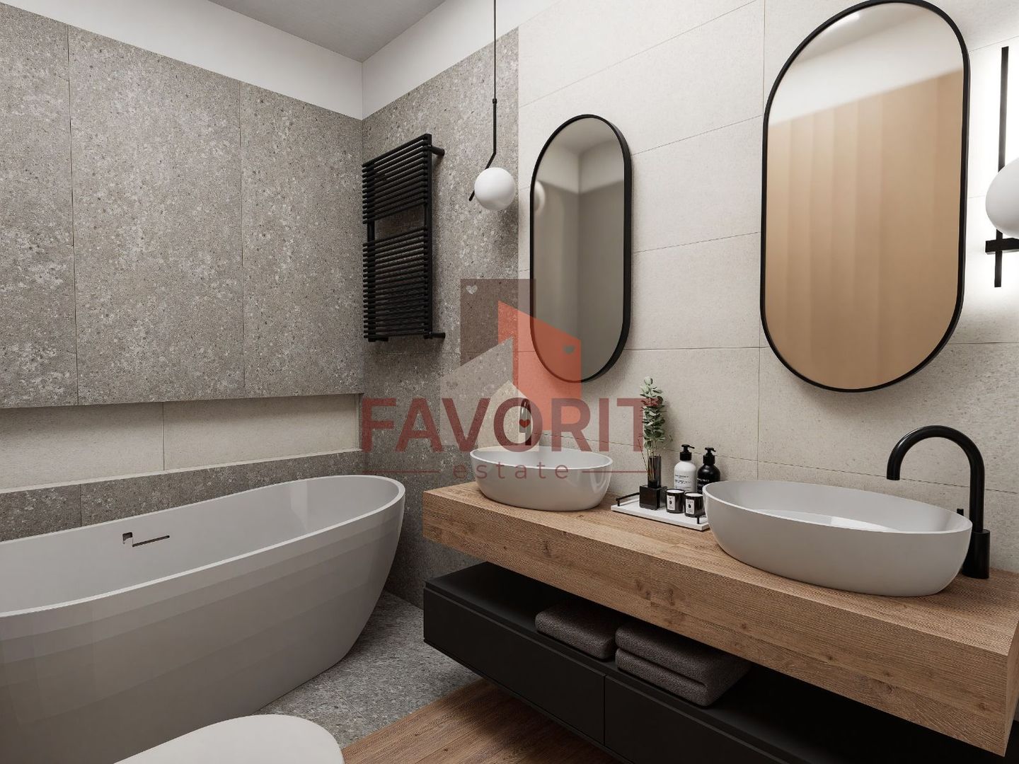 Etaj 2. Apartament pe 2 nivele. 2 bai. 2 locuri de parcare - Poză 12