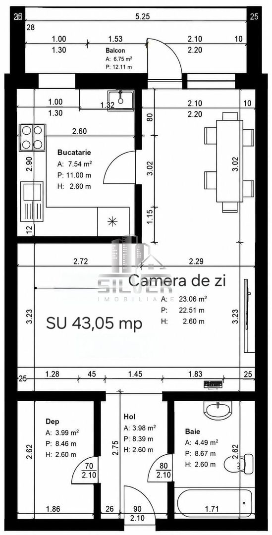Apartamente cu o camera/40-44 mp/IMOBIL NZEB/TVA INCLUS. - Poză 5