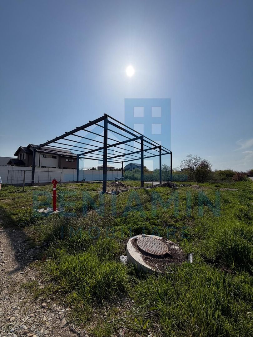 500mp Teren+Schelet Hala Autorizatie Strada Aeroportului Carcea - Poză 3