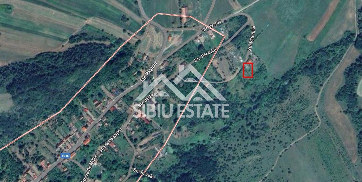 Teren constructii casa/cabana 5271 mp Valea Hrtibaciului Nucet - Poză 2