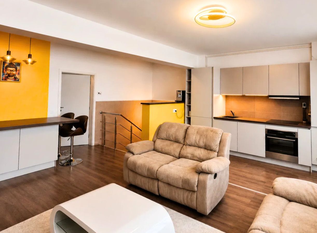 DUPLEX MODERN CU 3 CAMERE TERASĂ PARCARE ȘI BOXĂ CORESI - Poză 4