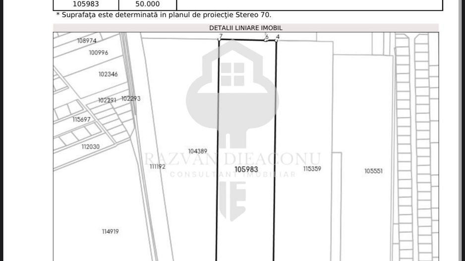 Teren de vanzare in zona RO-RO - Poză 1