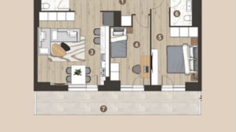 Vânzare | Apartament 3 camere | Parcare Inclusă | Pipera - Poză 2