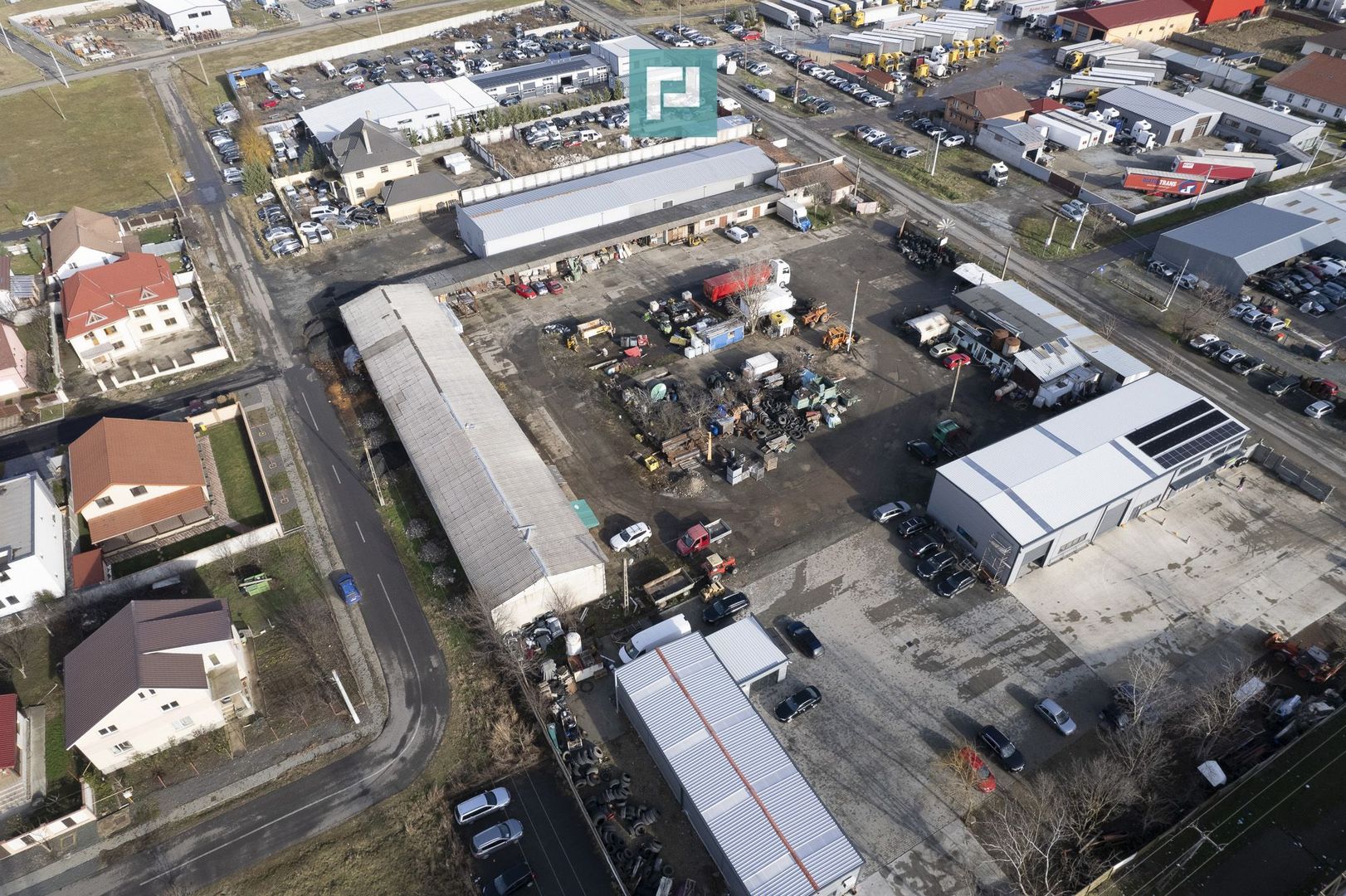 Teren intravilan 6.555 mp cu hală industrială - Poză 7