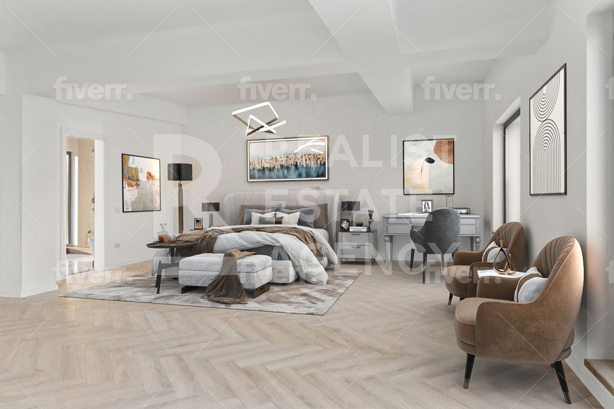 Casă nouă, spațioasă și elegantă, 7 camere, Lângă Pădurea Crețuleasca - Schiță 40