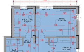 Apartament 2 camere decomandat Pallady, Oferta Parcare, Comision 0% - Schiță 11