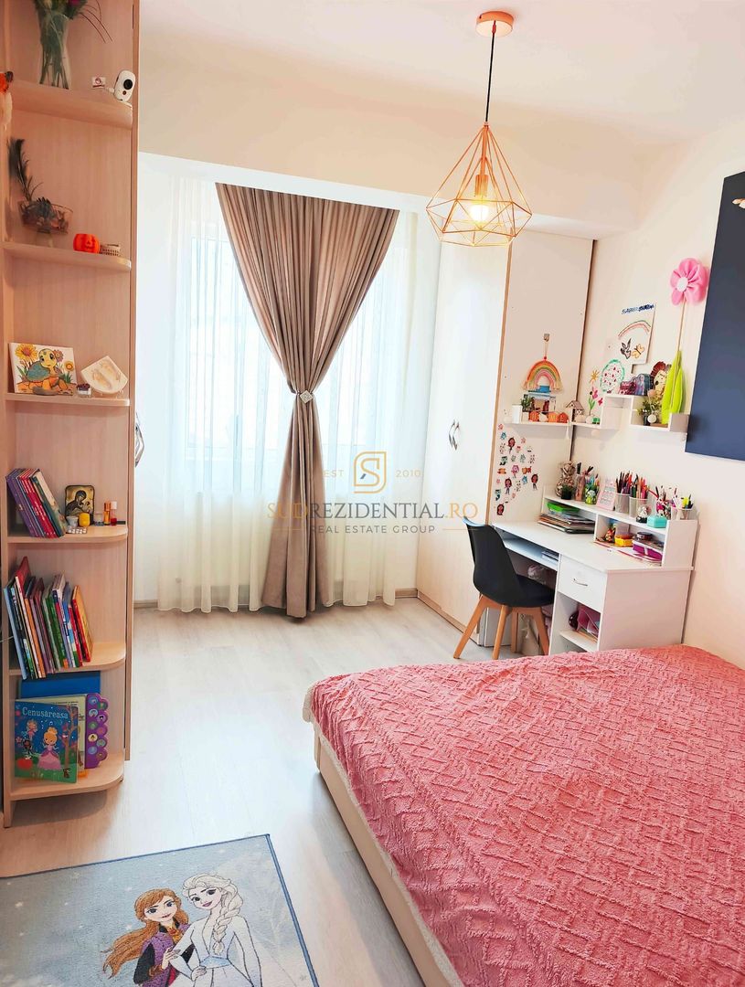 Apartament gata de mutare, 2 camere, mobilat si utilat, bloc 2021 - Poză 3