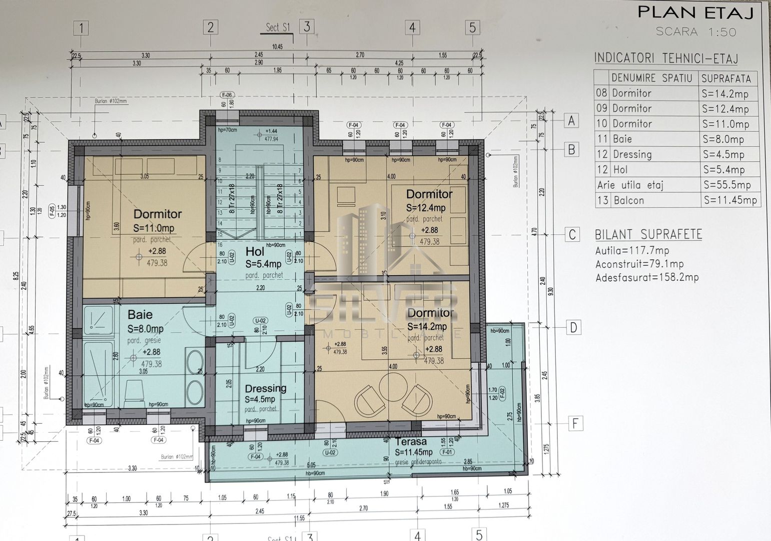 Casa  individuala cu teren de 472 mp in zona centrala. - Poză 4