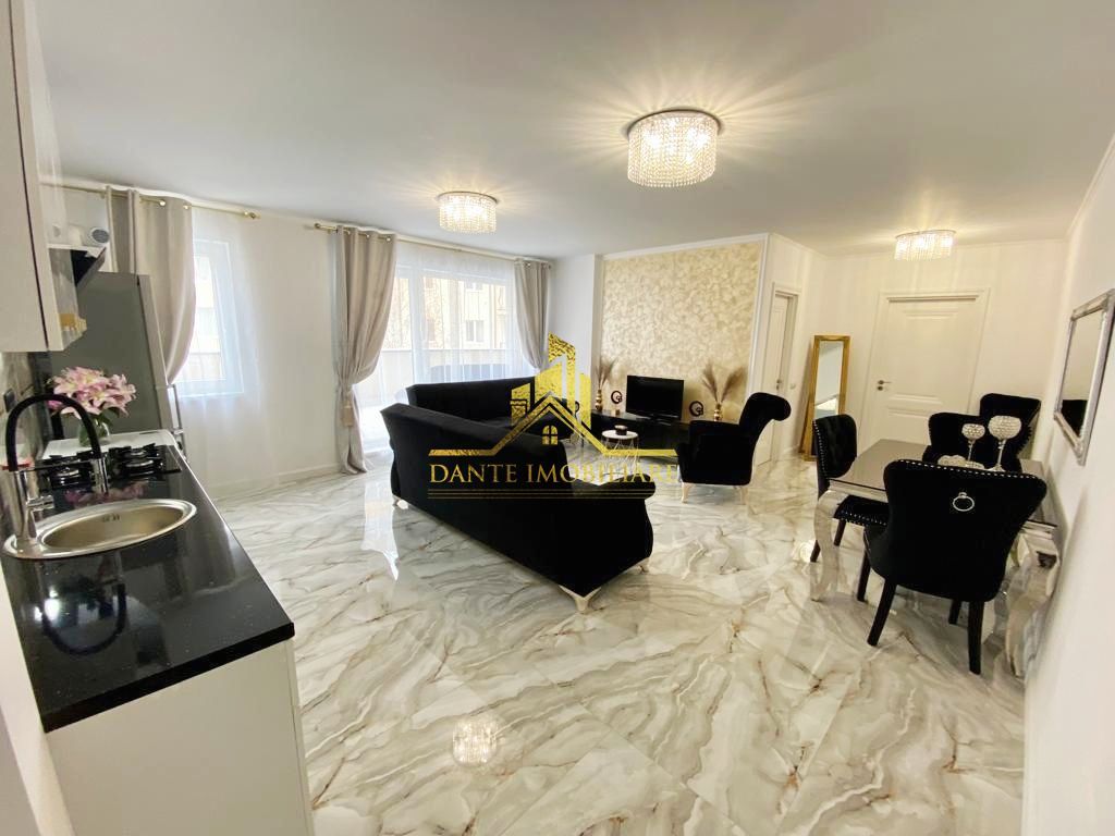 2 camere, mobilat lux, bloc nou, terasa, Floresti, Florilor - Poză 3
