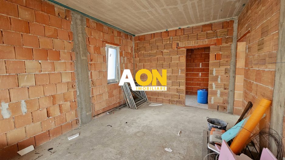 Casa nouă 123 mp utili, semifinisată, 535 mp teren, pod mansardabil - Poză 8