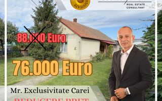 Casă 3 camere, Teren 3.263 mp, Str.Mărășești Nr.16 -Carei-Comision 0% cumpărător - Poză 1