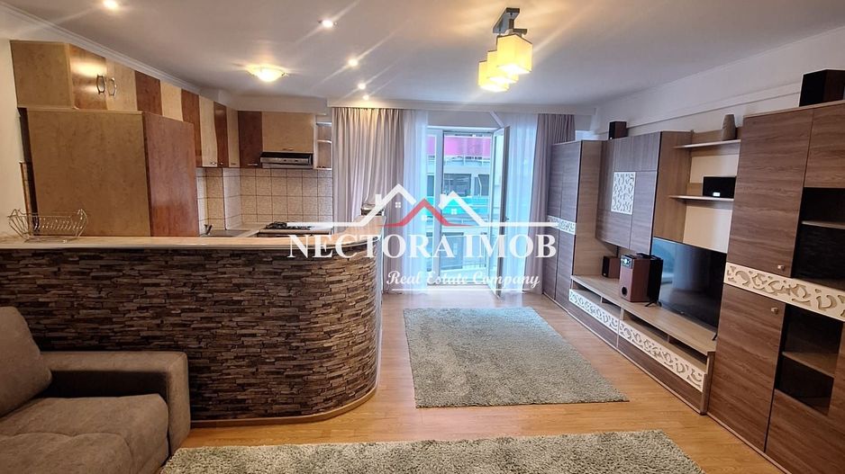 NECTORA IMOB-Apartament 2 camere, Nufarul Plaza, 56 mp, Etaj 1, Utilat - Poză 1