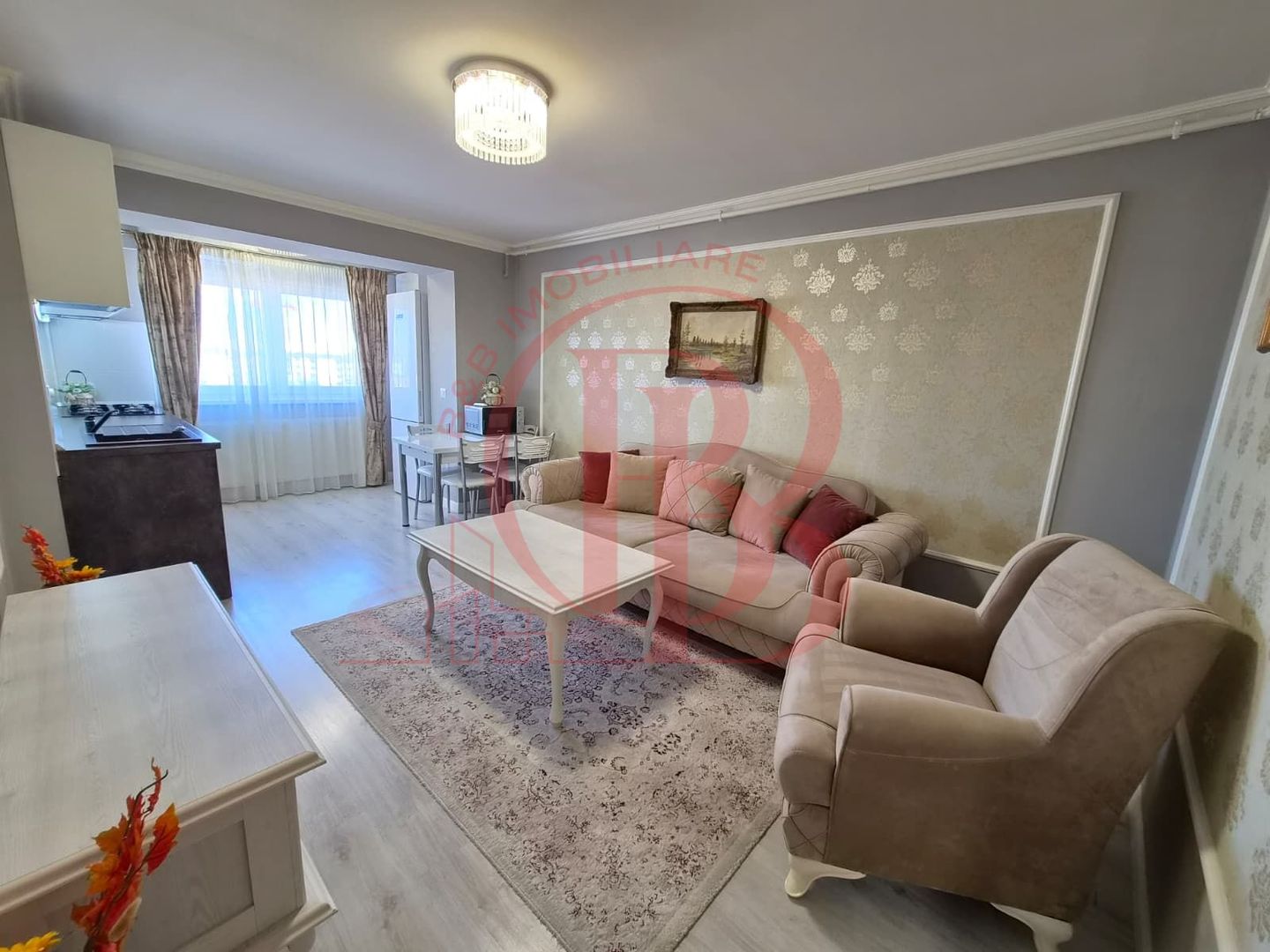 Apartament 2 camere Mobilat Utilat 8 min Teclu - Poză 1