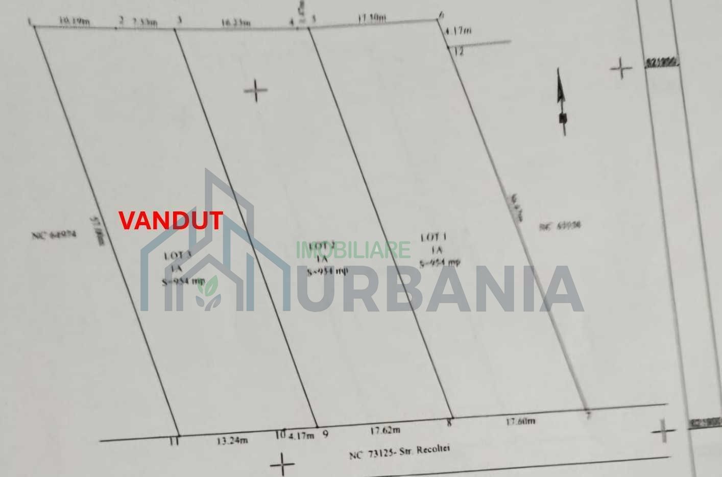 Teren intravilan 954 mp, Dumbrava Iasi - Poză 2