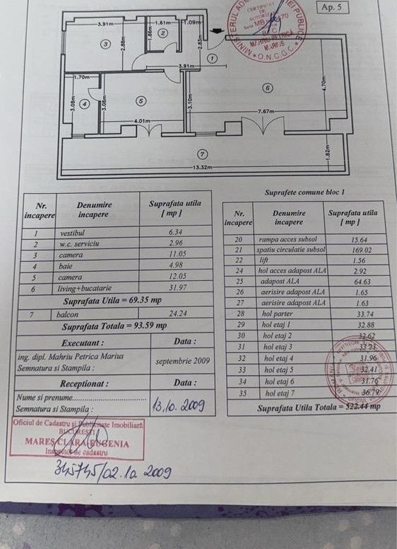 Vanzare apartament spatios 3 camere, 2 bai, bloc 2009, Titan, 10 min metrou - Poză 6