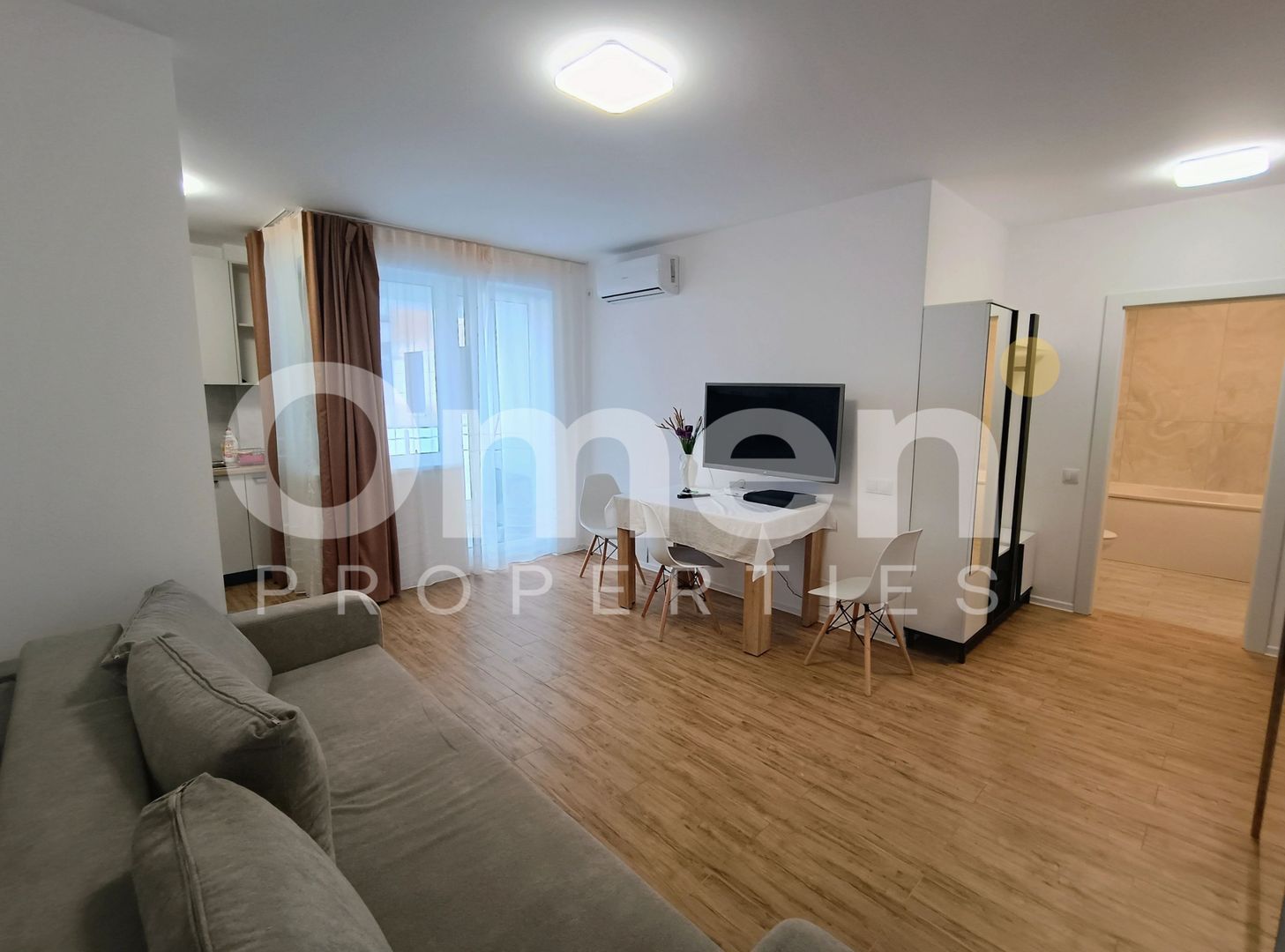 Garsonieră modernă | 32 mp | Bloc nou | Parcare proprie | Central - Poză 1