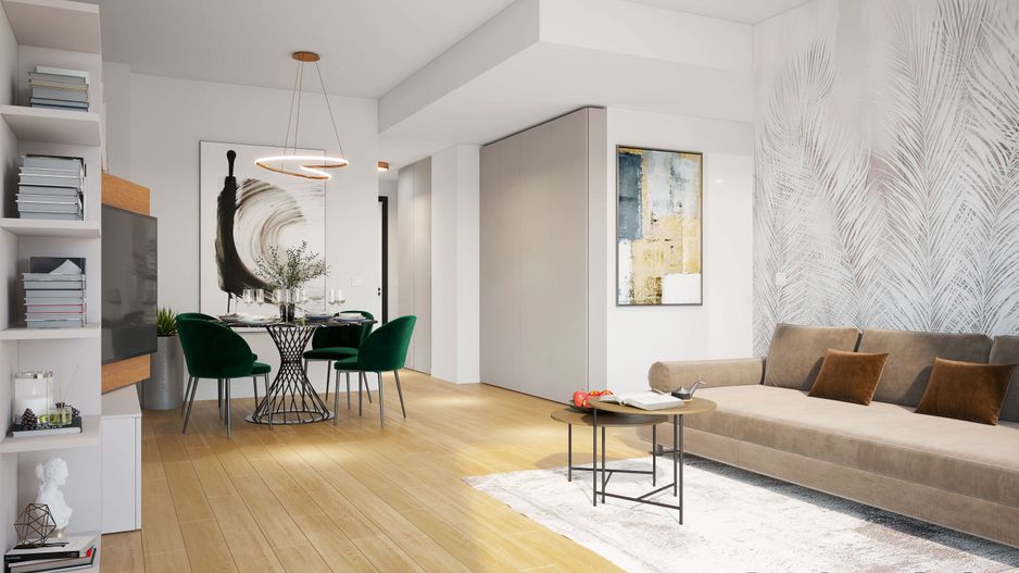 Apartament  2 camere zona BARBU VACARESCU | FABULOS VIEW| Fabrica de Glucoza - Poză 3