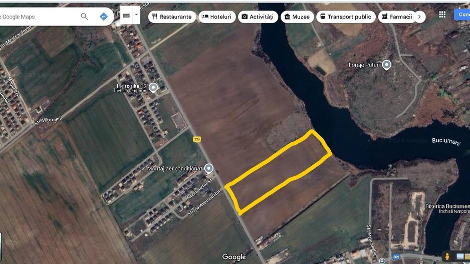 Teren pentru proiect de case in Buftea, cu deschidere la lacul Buciumeni - Poză 9