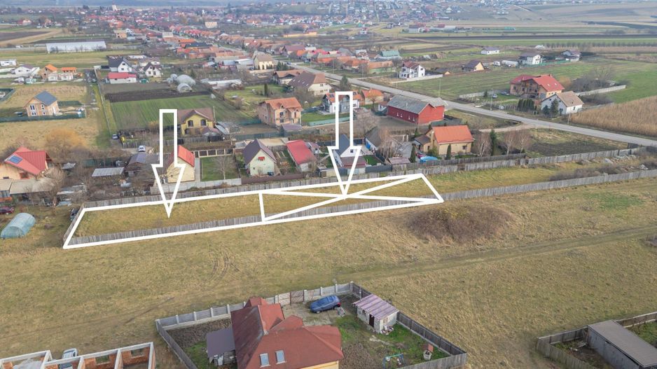 Două Loturi Alăturate de 500 mp Disponibile în Bod, Strada Gării - Poză 1