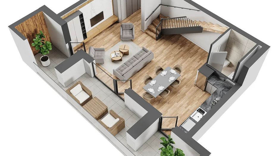 DUPLEX 4 CAMERE | 13 SEPTEMBRIE | PROIECT NOU - Poză 9