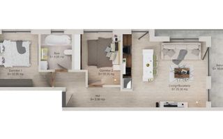 Apartament modern cu 3 camere Donath Park – zonă verde, lânga padure - Poză 6
