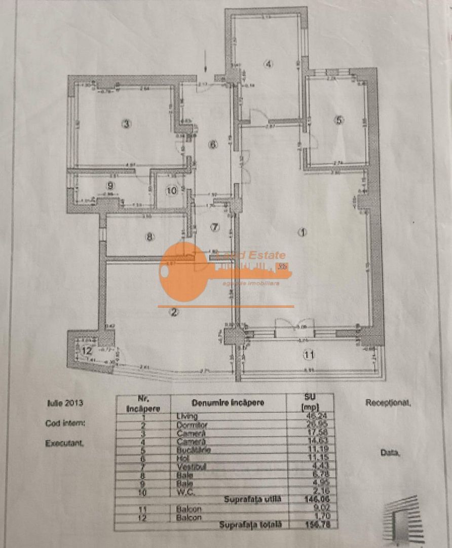 4 camere Floreasca-Dorobanti ( 156 mp-2 locuri parcare ) - Poză 6