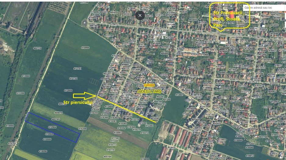Chișoda | 630 mp | Front 20,7 ml | Zonă rezidențială | PUZ nou - Poză 3