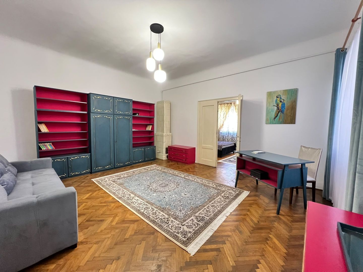 Apartament spatios cu 3 camere | 83 mp + veranda + curte | Ultracentral - Poză 2