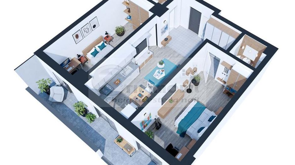 Apartament 3 camere - bloc nou - Cug - Selgros - Poză 3