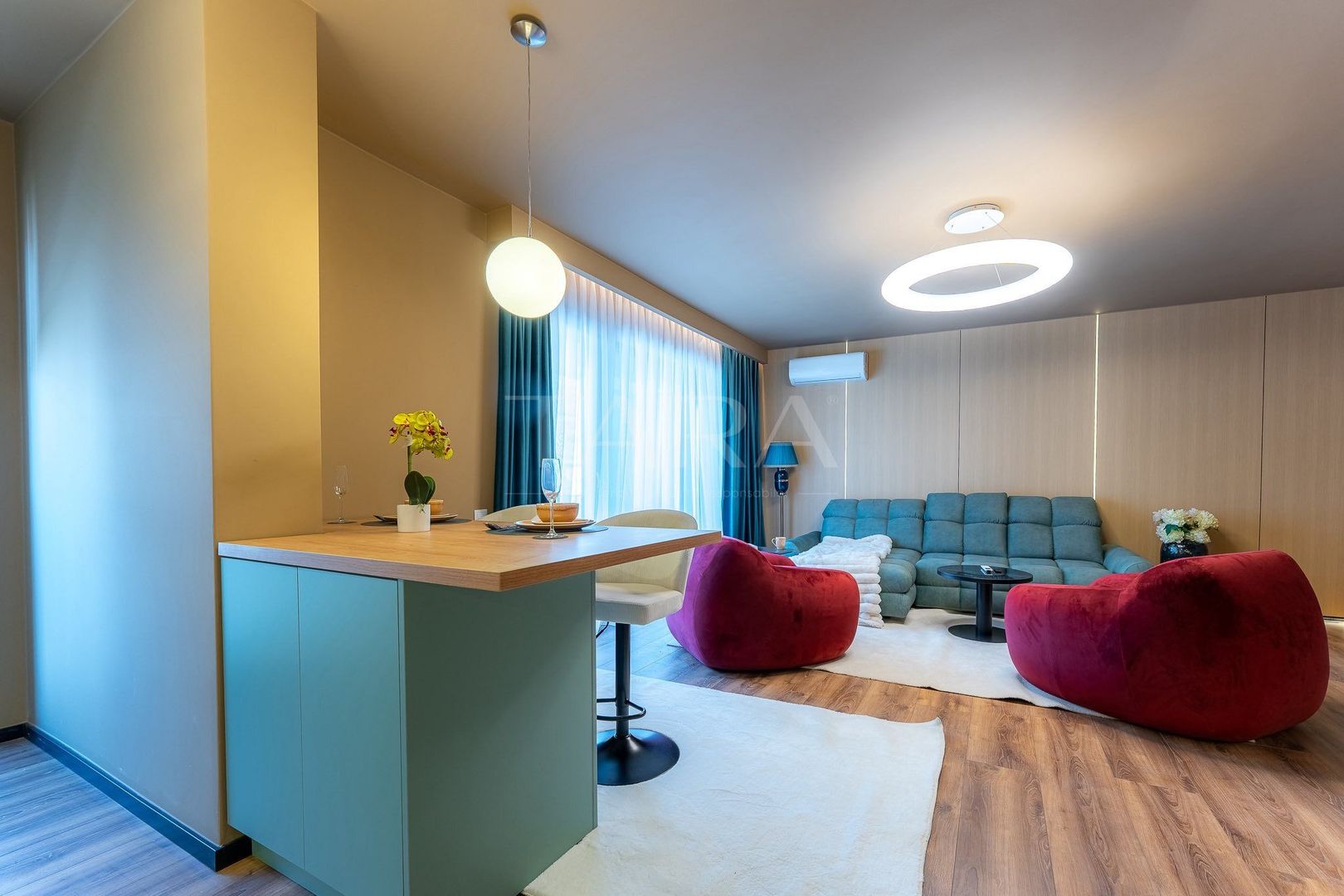 Apartament modern cu 2 camere și terasă generoasă – zona Iulius Mall. - Poză 5