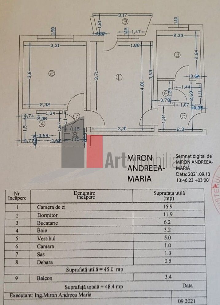 2 camere Drumul Taberei - Poză 9