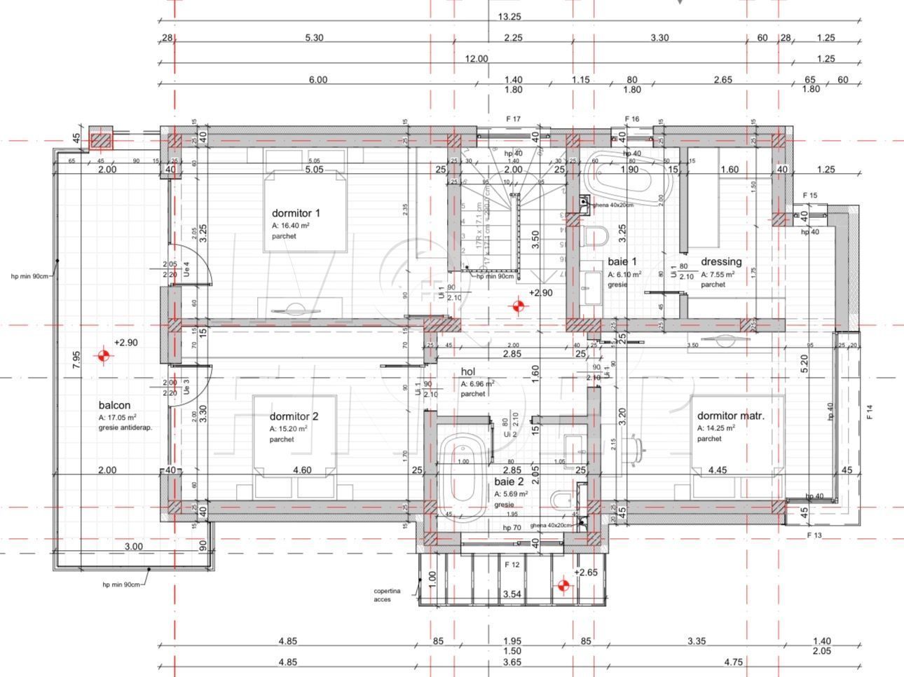 Casă individuală modernă, Floresti, zona Tauti, 146 mp utili, 619 mp teren - Schiță 27